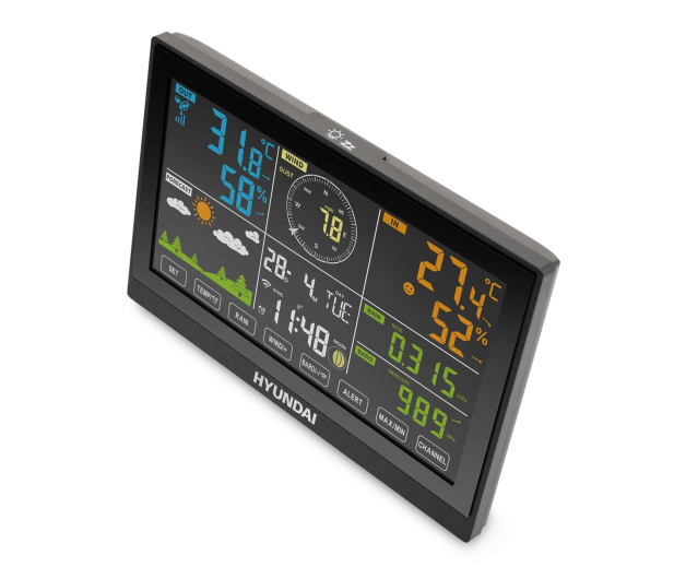 Hyundai Stacja pogodowa HY-WSP5200WIFI - 1512915 - zdjęcie 3